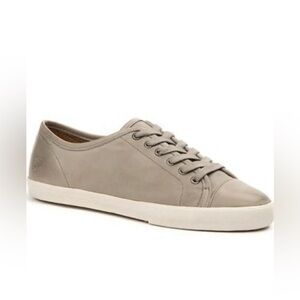 Frye Mindy lace leather low sneaker